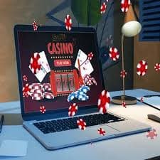 Tabel Dragon Tiger dengan kartu yang ditampilkan dan statistik permainan